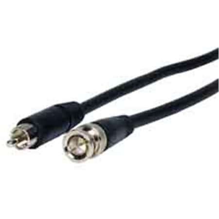 HR Pro Series BNC Plug To RCA Plug Video Cable 3ft